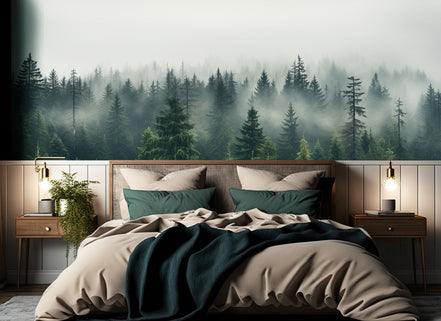 Brume Matinale en Forêt