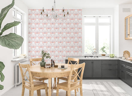 Coquillages Art Déco Rosé