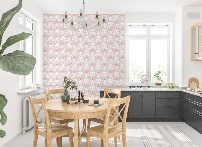 Coquillages Art Déco Rosé