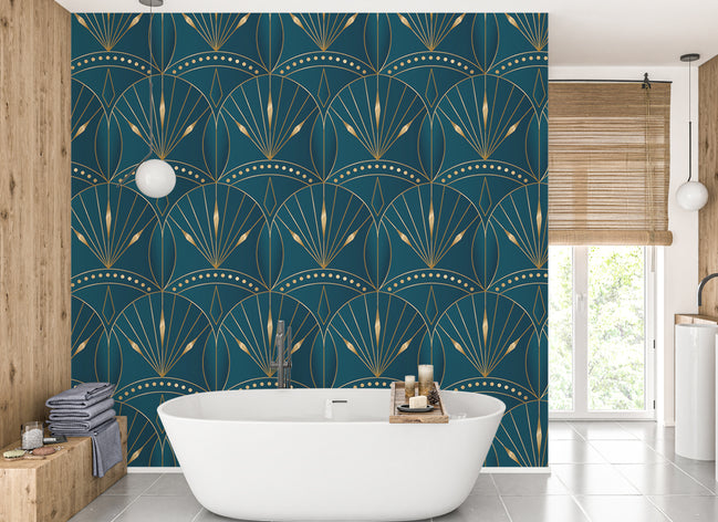 Éventails Art Déco Azur