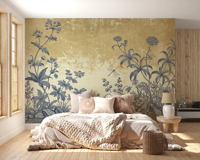 Flore Sauvage et Libellule