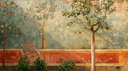 Fresque Ancienne du Verger Fructueux