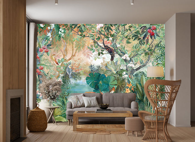 La Forêt Tropicale Enchantée