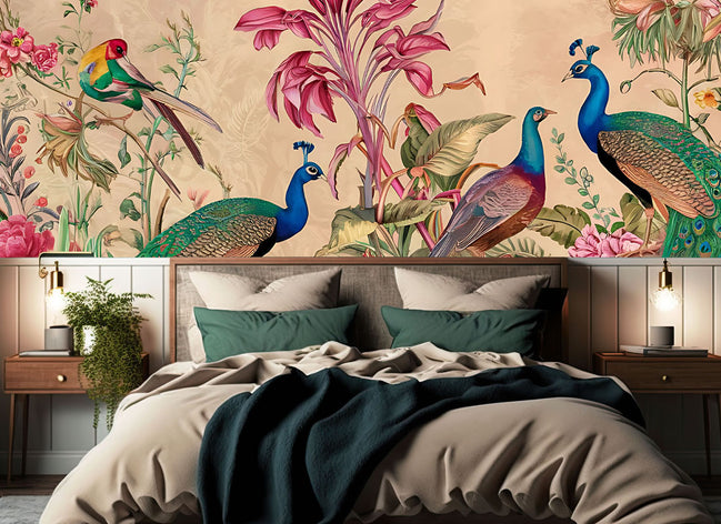 Le Jardin des Paons et des Fleurs Exotiques