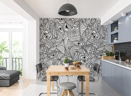Motifs Oculaires Hypnotiques
