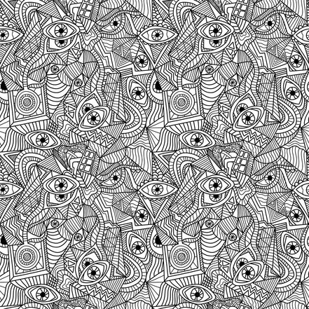 Motifs Oculaires Hypnotiques