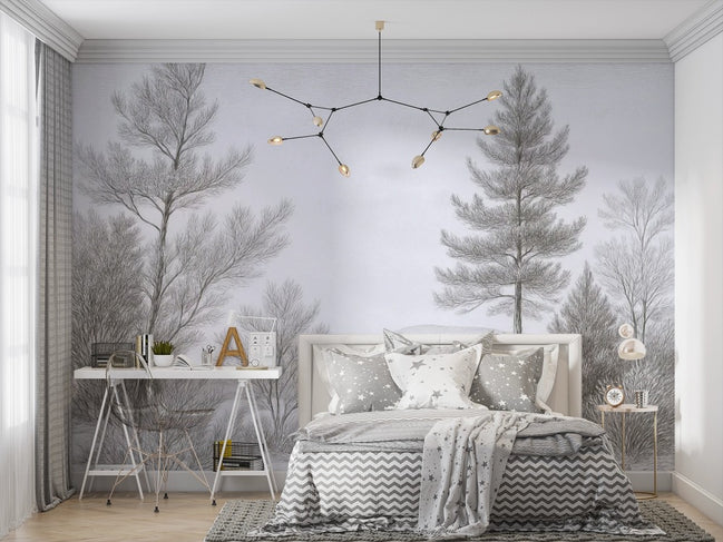 Paysage Hivernal Esprit Croquis