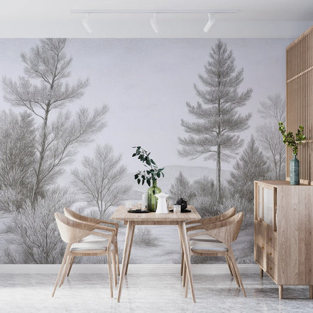 Paysage Hivernal Esprit Croquis
