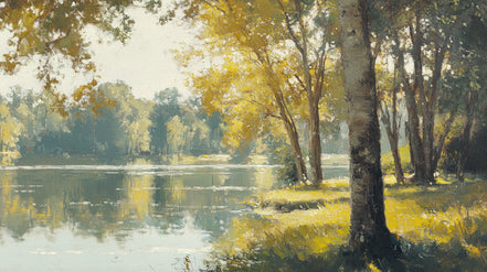 Rives aux Reflets de l'Automne
