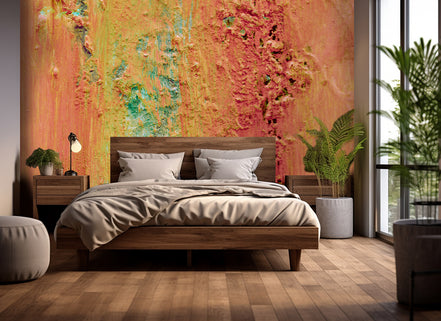 Texture Abstraite Oxyde et Corail