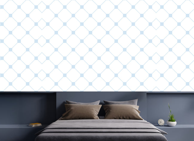 Treillis Diamanté Bleu Ciel