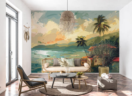 Villa Côtière et Paysage Estival
