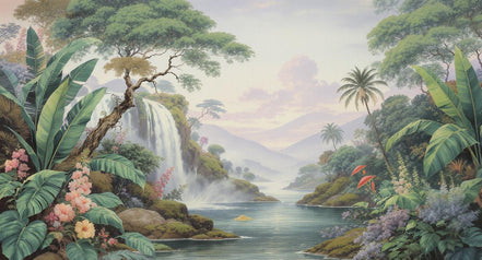 Chute d'Eau Tropicale