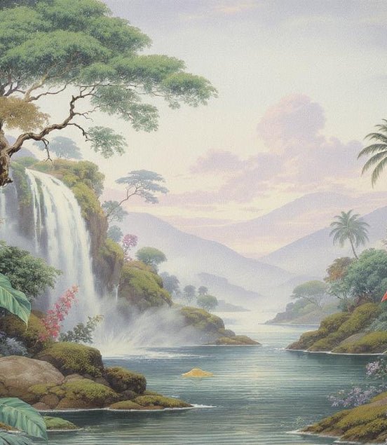 Chute d'Eau Tropicale