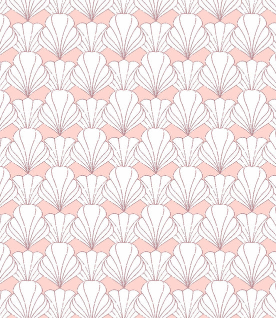 Coquillages Art Déco Rosé