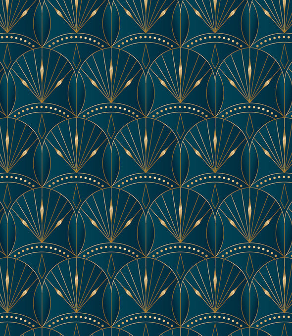 Éventails Art Déco Azur