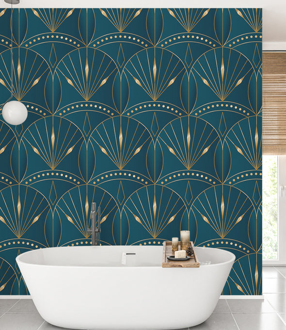 Éventails Art Déco Azur