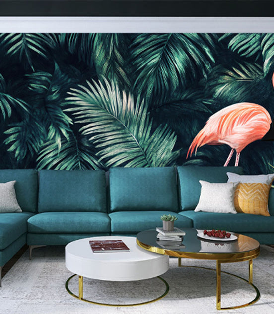 Flamants Roses au Cœur de la Jungle