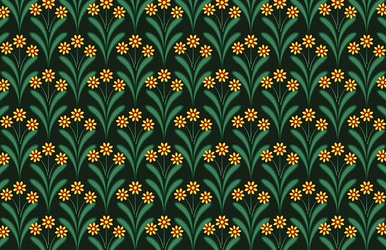 Fleurs de Souci Vert Émeraude