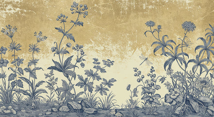 Flore Sauvage et Libellule