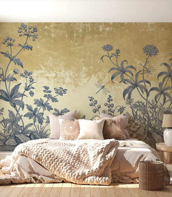 Flore Sauvage et Libellule