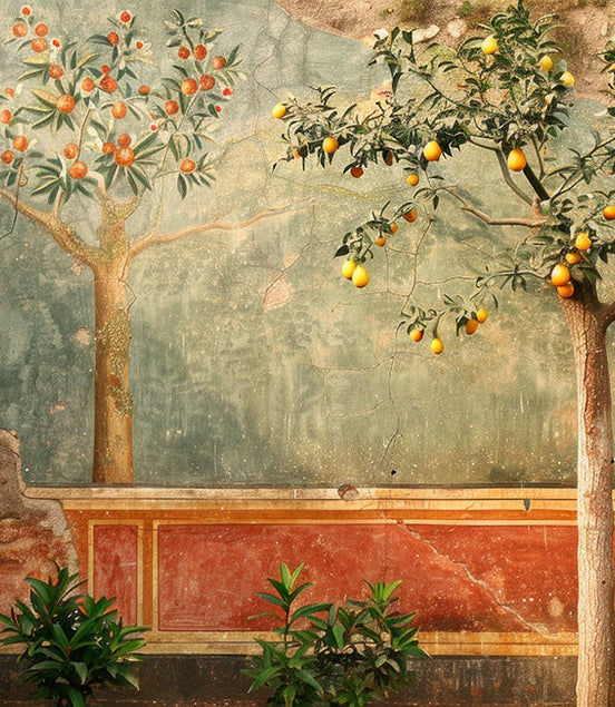 Fresque Ancienne du Verger Fructueux