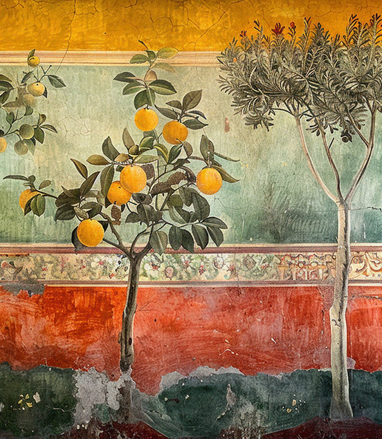 Fresque Murale du Verger Antique