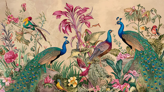 Le Jardin des Paons et des Fleurs Exotiques