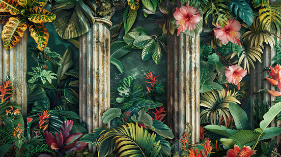 Les Colonnes Oubliées du Jardin Secret