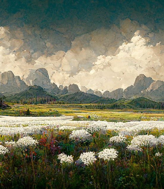 Prairie Alpine en Fleur