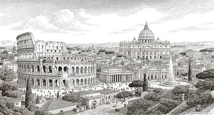 Rome en Noir et Blanc