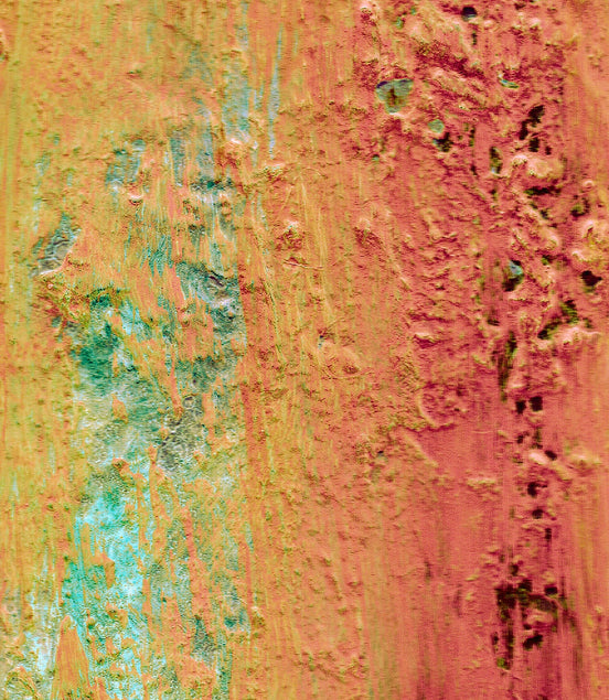 Texture Abstraite Oxyde et Corail
