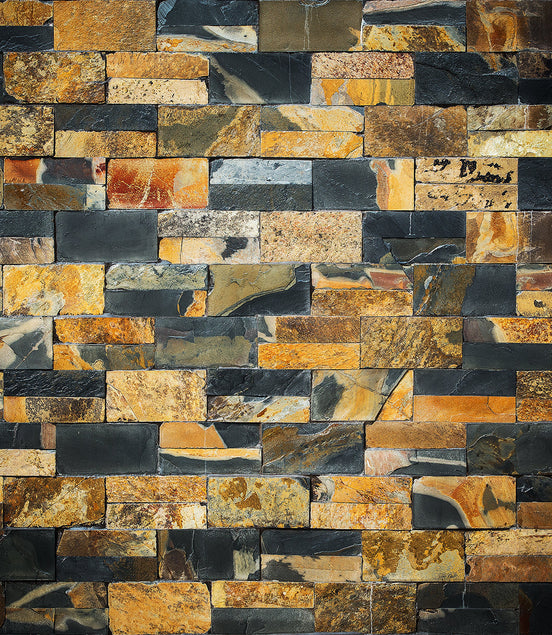 Texture Murale Naturelle aux Tons Chauds