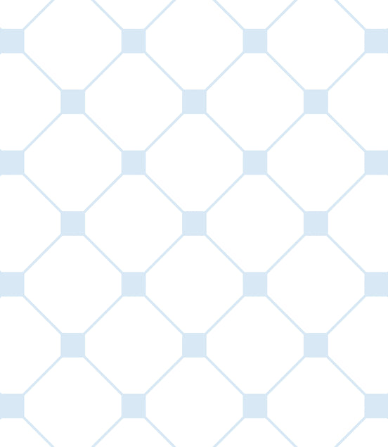 Treillis Diamanté Bleu Ciel