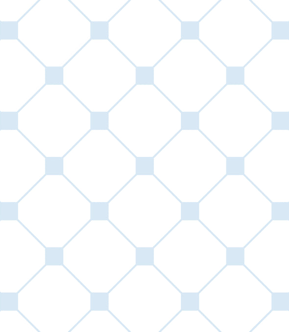 Treillis Diamanté Bleu Ciel